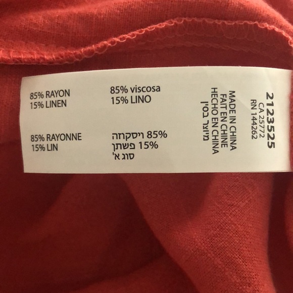 Women’s Dex Tank Top XL with stretch, beautiful dark coral colour NWT - Picture 6 of 6